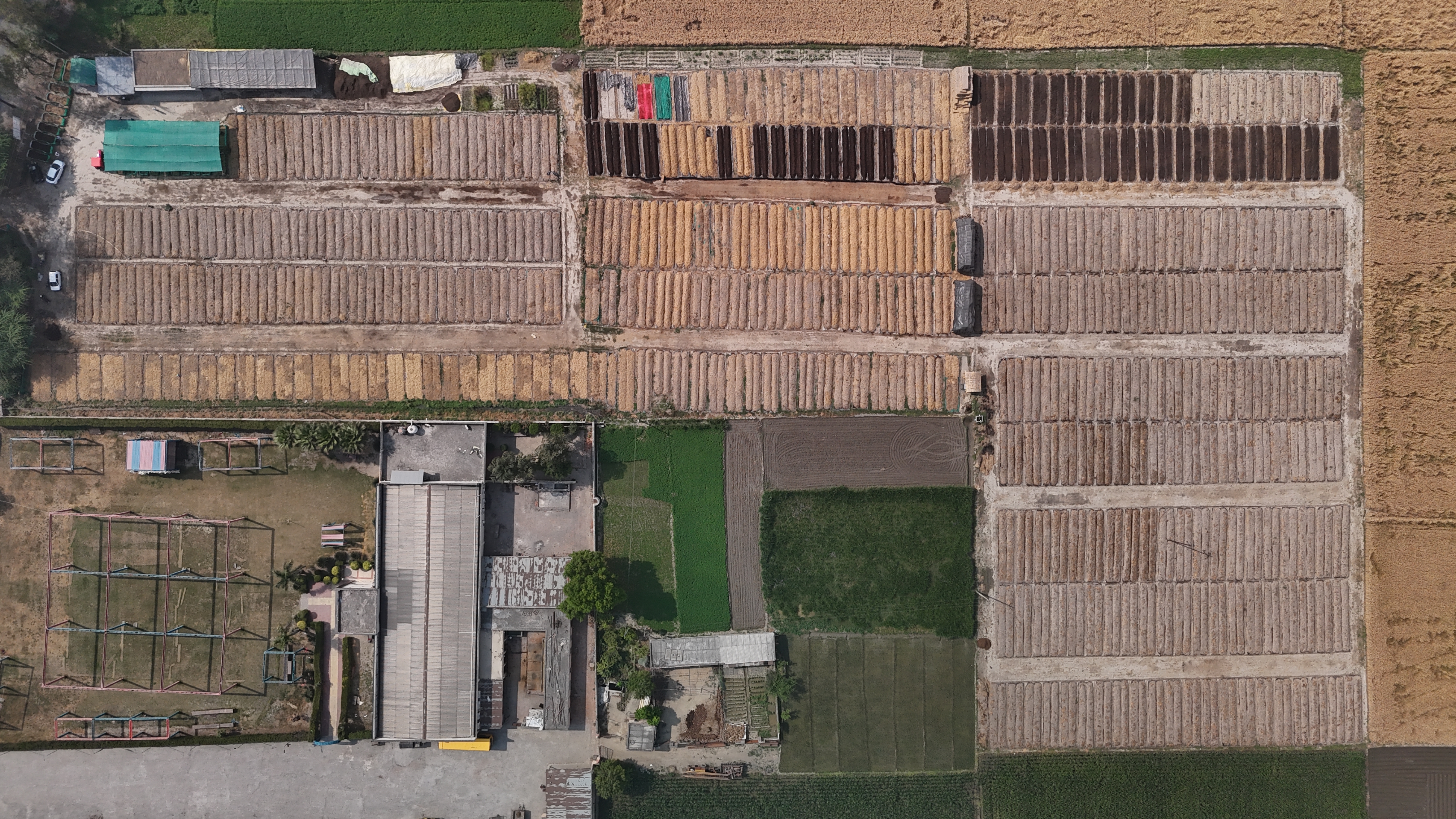 Baragaon Farm — Aerial View